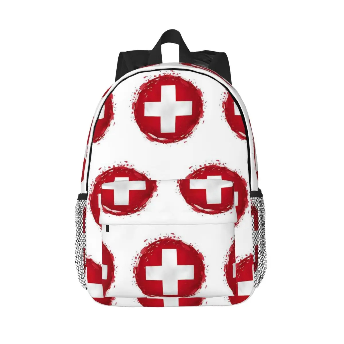 Swiss Switzerland Flag Backpack Hot Sale Daypack Large Capacity Boys Girls BookBag Shoulder Bags for Men Women Kids School Bag 
Swiss Switzerland Flag Backpack Hot Sale Daypack Large Capacity Boys Girls BookBag Shoulder Bags for Men Women Kids School Bag