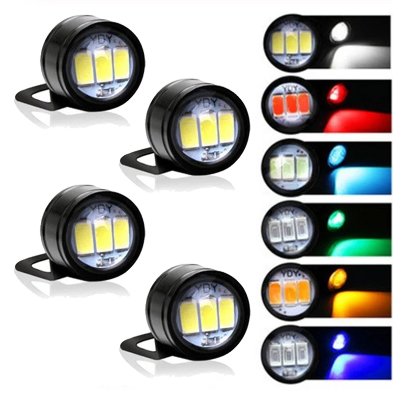 4pcs Motorcycle Eagle Eye Light 12V Daytime Running Light Eye LED Light Reverse Backup Strobe Flash Eagle Lamp
4pcs Motorcycle Eagle Eye Light 12V Daytime Running Light Eye LED Light Reverse Backup Strobe Flash Eagle Lamp