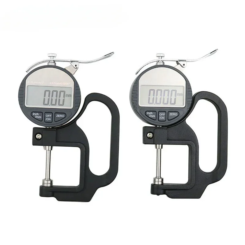 0-12.7mm/25.4mm Electronic Percentage Thickness Meter Precise Electronic Micrometer Digital Thickness Gage Gauge 0.01 Ranage
0-12.7mm/25.4mm Electronic Percentage Thickness Meter Precise Electronic Micrometer Digital Thickness Gage Gauge 0.01 Ranage