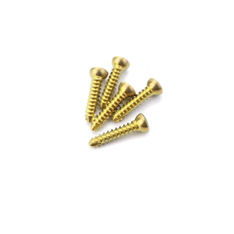 2.4mm Titanium Star Drive Self-tapping Cortical Screw Veterinary Pets Mascotas Orthopedic Surgical Implant Instruments
2.4mm Titanium Star Drive Self-tapping Cortical Screw Veterinary Pets Mascotas Orthopedic Surgical Implant Instruments
