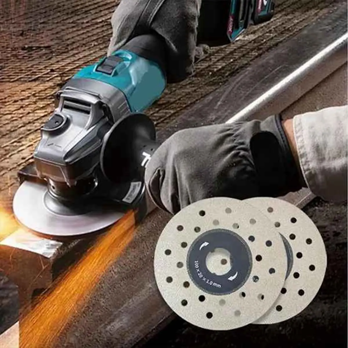 Y17A 8pcs Porous Widened Cutting Blade,Discos Para Cortar, Indestructible Disc for Angle Grinder,Cutting Grinding Wheel Disc
Y17A 8pcs Porous Widened Cutting Blade,Discos Para Cortar, Indestructible Disc for Angle Grinder,Cutting Grinding Wheel Disc