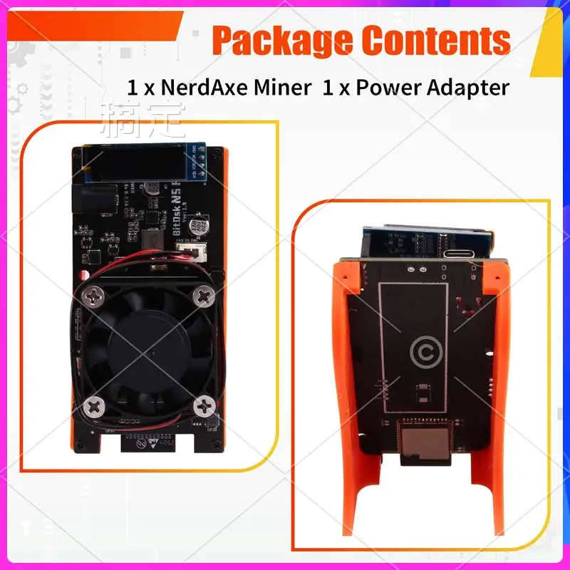 AP-Bitaxe Miner BM1397 200Gh/S Bitcoin Solo Miner Stand-Alone Bitdsk ASIC BTC Miner Low Power Miner Crypto Miner
AP-Bitaxe Miner BM1397 200Gh/S Bitcoin Solo Miner Stand-Alone Bitdsk ASIC BTC Miner Low Power Miner Crypto Miner