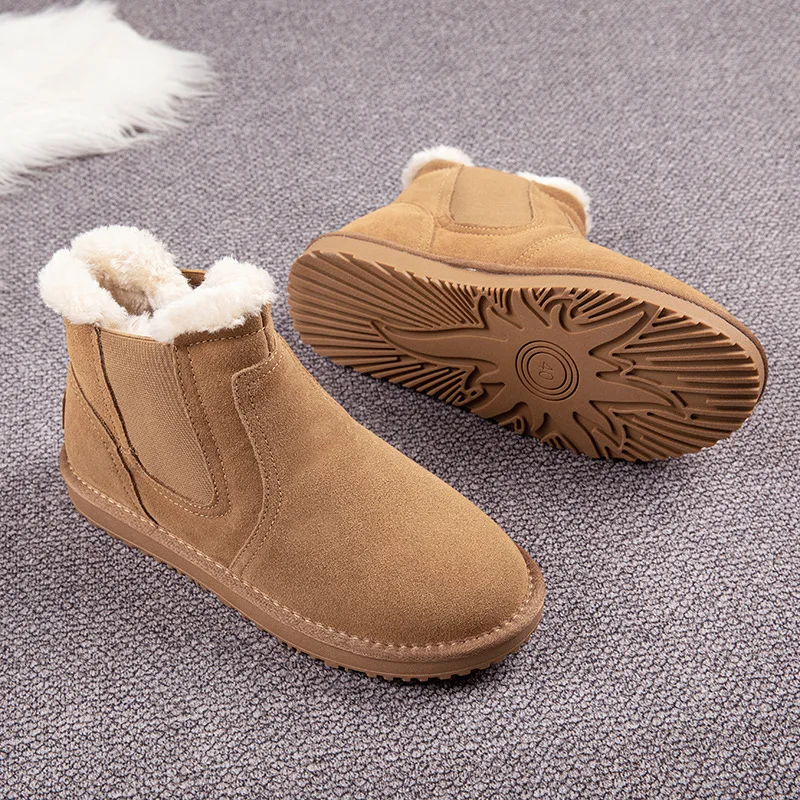 Новые зимние высокие сапоги 2026 года с толстой подошвой, на меху, с защитой от скольжения, для улицы и снега
Новые зимние высокие сапоги 2026 года с толстой подошвой, на меху, с защитой от скольжения, для улицы и снега