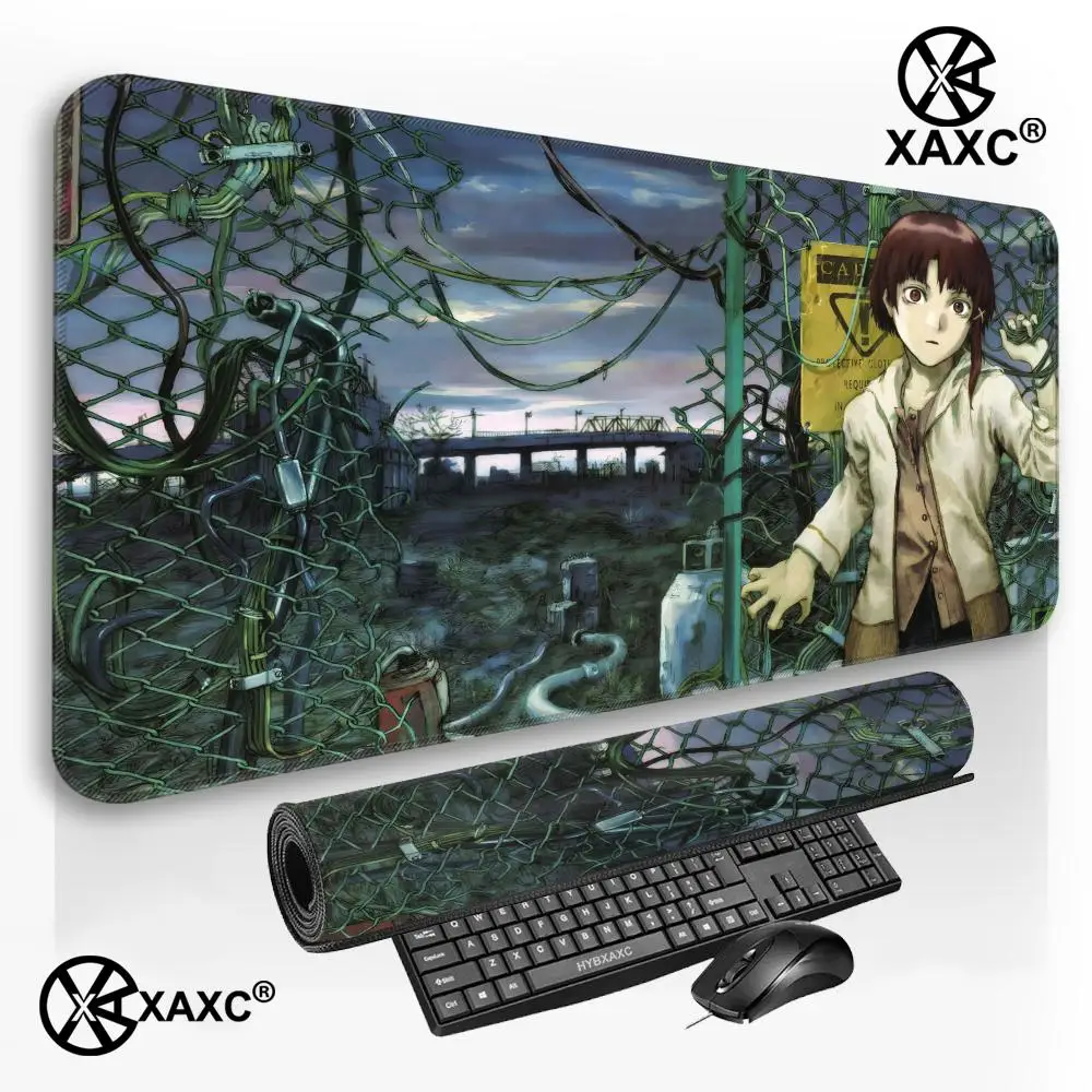 s-serial e-experiments l-lain Mouse Pad Mousepad Large Gaming LockEdge Thickened Computer Keyboard Table Desk Mat XAXC
s-serial e-experiments l-lain Mouse Pad Mousepad Large Gaming LockEdge Thickened Computer Keyboard Table Desk Mat XAXC