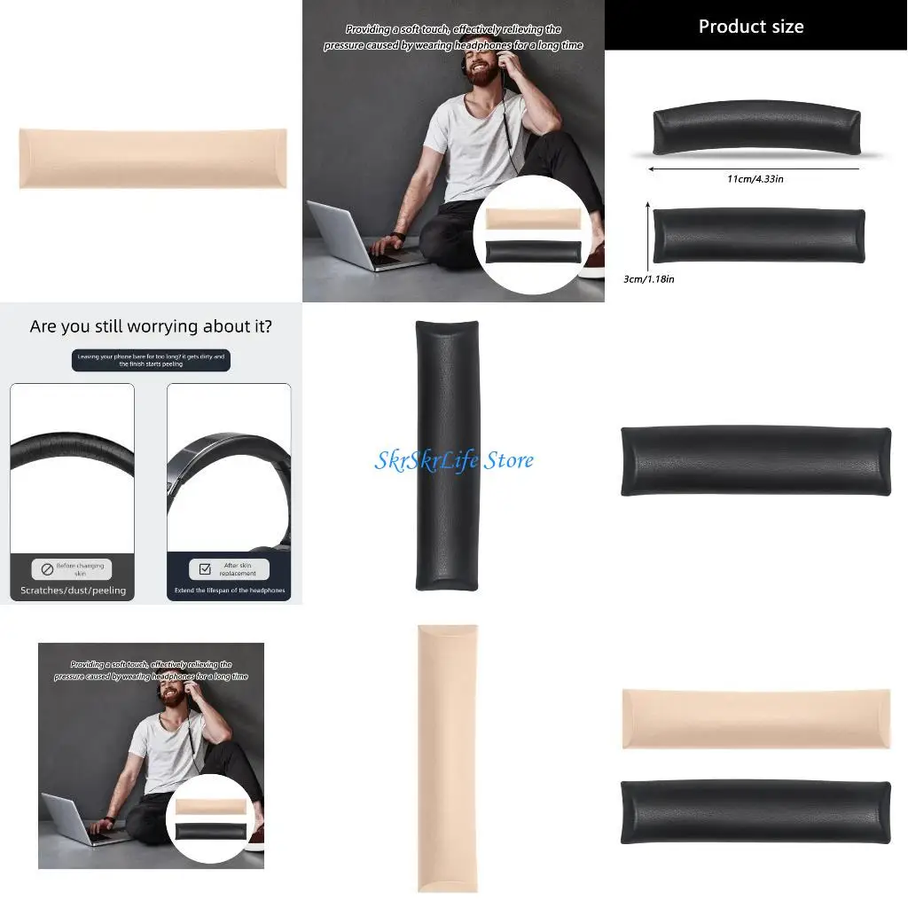 E65E Replacement Headband Cushion Pad Cover Protector Replacement Headstrap Pad
E65E Replacement Headband Cushion Pad Cover Protector Replacement Headstrap Pad