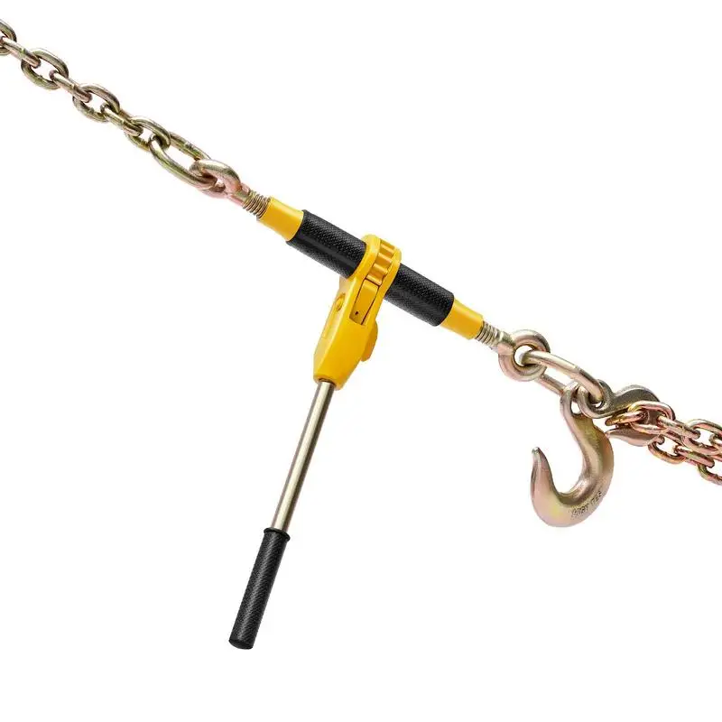 Ratchet tensioners with lashing chains G80 10 mm x 62 cm, set of 2, load capacity 4173 kg, transport chain fasteners compatible with chains 10-12.7 mm for securing loads, truck trailers with flatbed
Ratchet tensioners with lashing chains G80 10 mm x 62 cm, set of 2, load capacity 4173 kg, transport chain fasteners compatible with chains 10-12.7 mm for securing loads, truck trailers with flatbed
