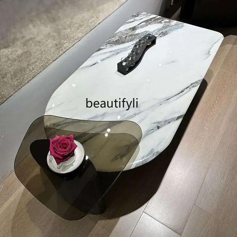 Marble luxury stone living room coffee table household glass light luxury high-end small apartment coffee tableQ
Marble luxury stone living room coffee table household glass light luxury high-end small apartment coffee tableQ