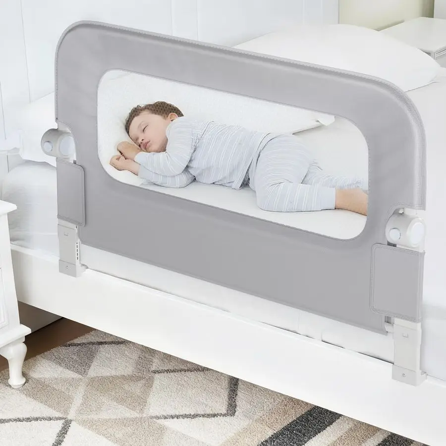 Bed Rail Guard for Toddlers 35.1 Toddler Bed Side Rails for Crib, Twin, Full, Queen Bunk Size Bed Swing Down Bedrail Extral Tall
Bed Rail Guard for Toddlers 35.1 Toddler Bed Side Rails for Crib, Twin, Full, Queen Bunk Size Bed Swing Down Bedrail Extral Tall