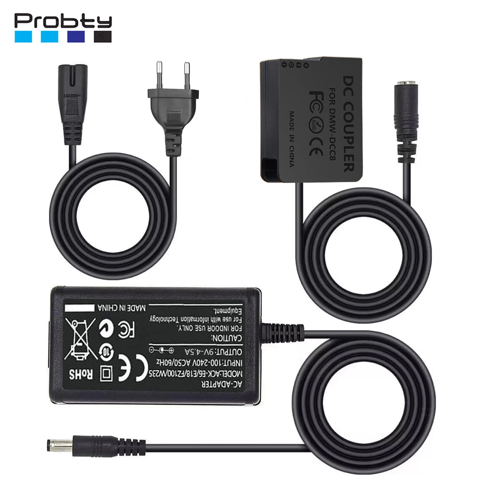 DMW-AC8 Адаптер переменного тока DMW-DCC8 BLC12 Соединительная батарея постоянного тока для PANASONIC DMC-FZ200, FZ1000, DMC-GH2, G5, G6, G7
DMW-AC8 Адаптер переменного тока DMW-DCC8 BLC12 Соединительная батарея постоянного тока для PANASONIC DMC-FZ200, FZ1000, DMC-GH2, G5, G6, G7