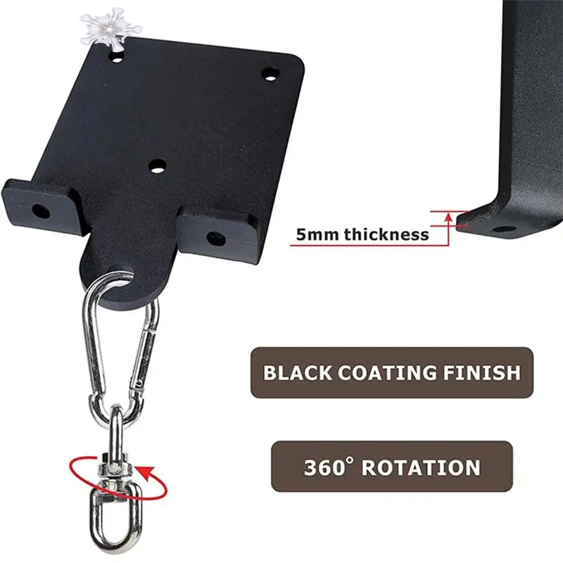 Heavy Duty Boxing Bag Holder Wall Mount Training Sandbag Hook 360° Rotating Ceiling Mount Hook
Heavy Duty Boxing Bag Holder Wall Mount Training Sandbag Hook 360° Rotating Ceiling Mount Hook