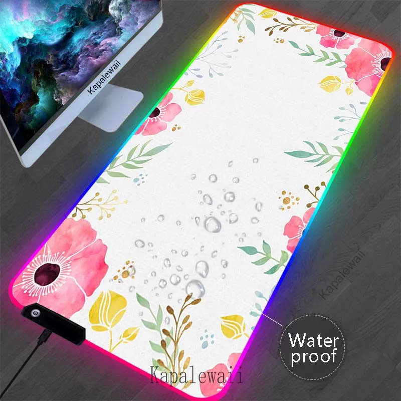 Большой коврик для мыши RGB с цветами, водонепроницаемый игровой коврик для мыши, геймерский коврик для мыши с закругленными краями, игровые аксессуары, коврики для клавиатуры, скоростной Настольный коврик
Большой коврик для мыши RGB с цветами, водонепроницаемый игровой коврик для мыши, геймерский коврик для мыши с закругленными краями, игровые аксессуары, коврики для клавиатуры, скоростной Настольный коврик