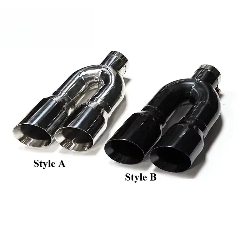 304 Stainless Steel Performance Exhaust Tip Dual Muffler End 2/3 Inch 51-70mm Universal For Pickup SUV Vehicle Mod Parts
304 Stainless Steel Performance Exhaust Tip Dual Muffler End 2/3 Inch 51-70mm Universal For Pickup SUV Vehicle Mod Parts