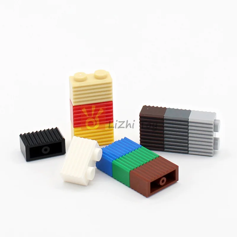 50pcs MOC Compatible 2877 Brick Modified 1x2 with Grille Fluted Profile Classic Piece Building Blocks Toy Accessory
50pcs MOC Compatible 2877 Brick Modified 1x2 with Grille Fluted Profile Classic Piece Building Blocks Toy Accessory