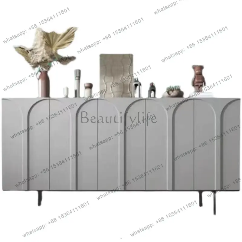 Nordic light luxury dining side cabinet Italian minimalist creative locker
Nordic light luxury dining side cabinet Italian minimalist creative locker