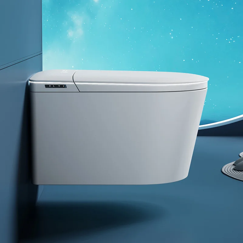 Бытовой настенный умный унитаз Полнофункциональный встроенный подвесной унитаз Настенный унитаз с женской мойкой Постоянная температура
Бытовой настенный умный унитаз Полнофункциональный встроенный подвесной унитаз Настенный унитаз с женской мойкой Постоянная температура