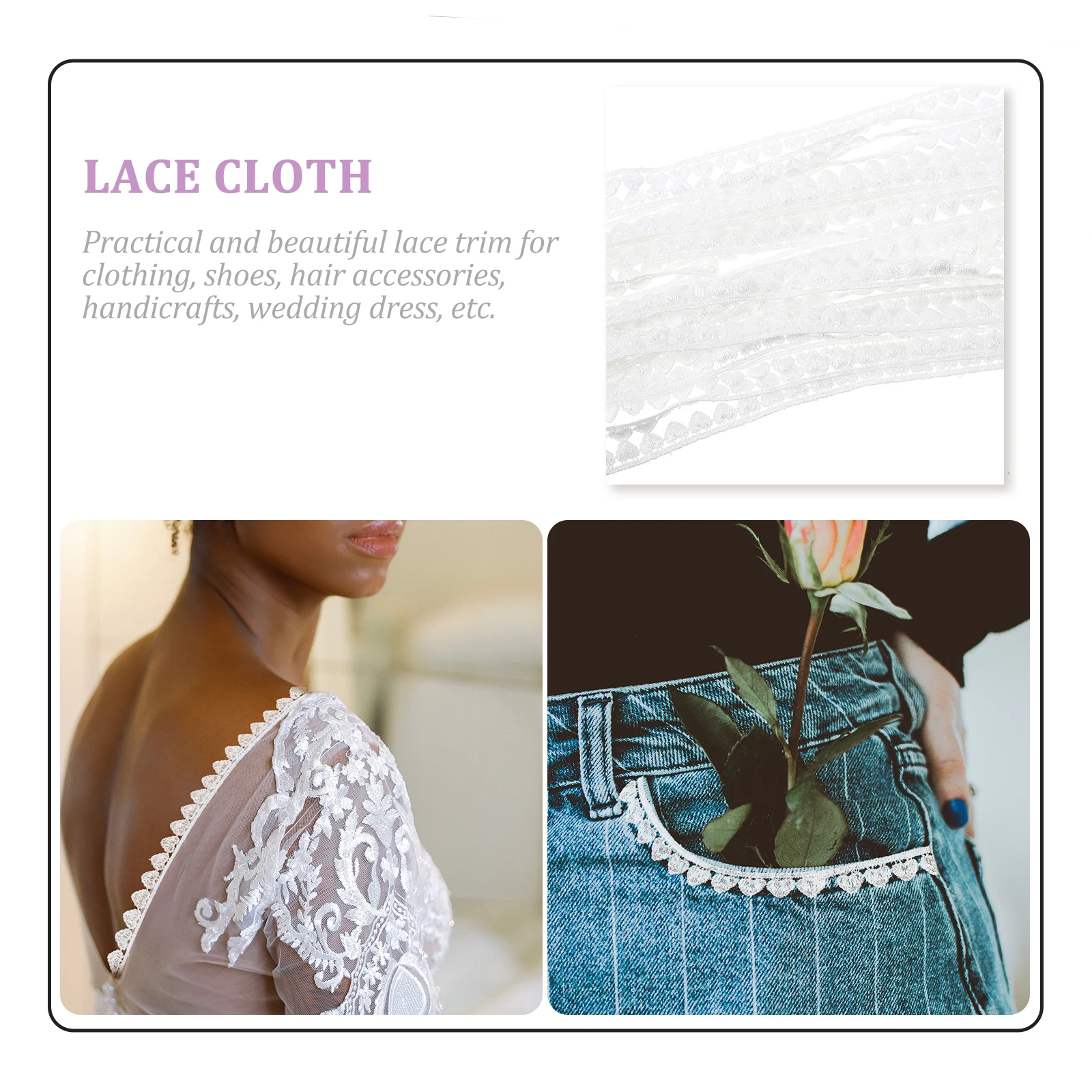 Lace Trim Embroidery Fabric Diy Sewing Material Love Pattern Wedding Dress Decoration Crochet Ribbon For Clothing Handicrafts
Lace Trim Embroidery Fabric Diy Sewing Material Love Pattern Wedding Dress Decoration Crochet Ribbon For Clothing Handicrafts