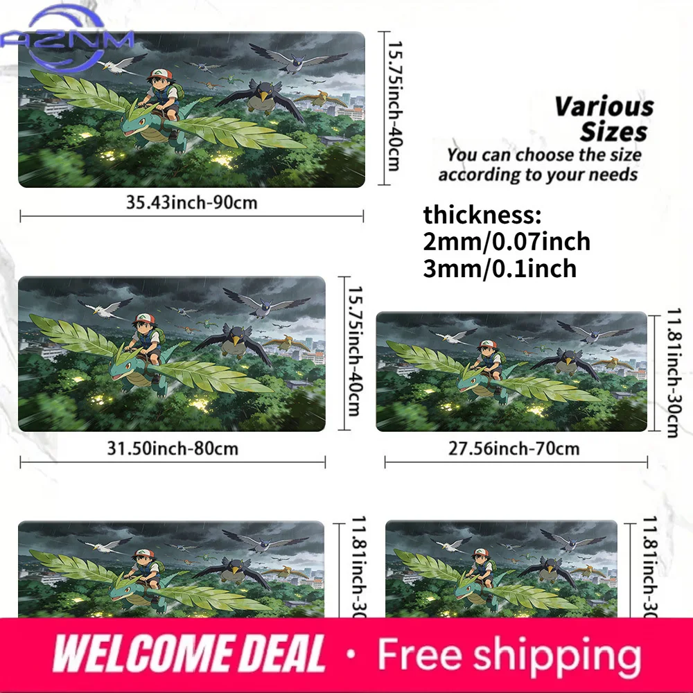 Pokemon Ash & Eevee Starry Desert TCG Playmat Non-Slip Washable Gaming Mouse Pad
Pokemon Ash & Eevee Starry Desert TCG Playmat Non-Slip Washable Gaming Mouse Pad