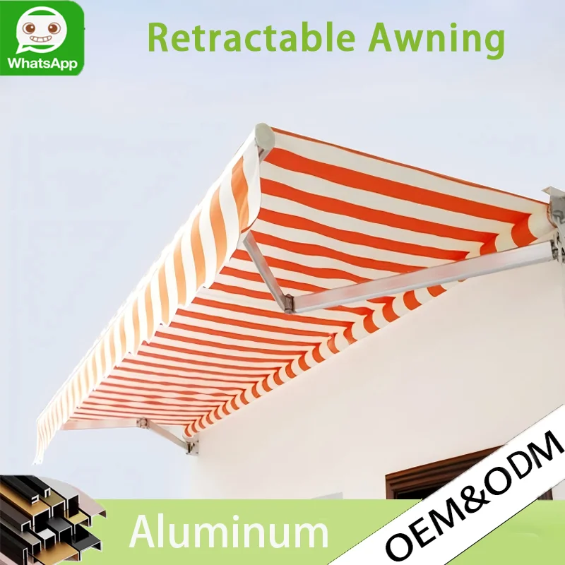 Custom Style Retractable Aluminum Patio Awning, Waterproof UV Resistant Outdoor Sun Shade for Commercial & Residential Use
Custom Style Retractable Aluminum Patio Awning, Waterproof UV Resistant Outdoor Sun Shade for Commercial & Residential Use