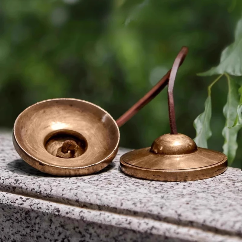Bronze Tinkle Bell Meditation Sound Healing Hand Bells Nepal Professional Yoga Tinkle Bell Tibetan Wake Up Orff Instruments
Bronze Tinkle Bell Meditation Sound Healing Hand Bells Nepal Professional Yoga Tinkle Bell Tibetan Wake Up Orff Instruments