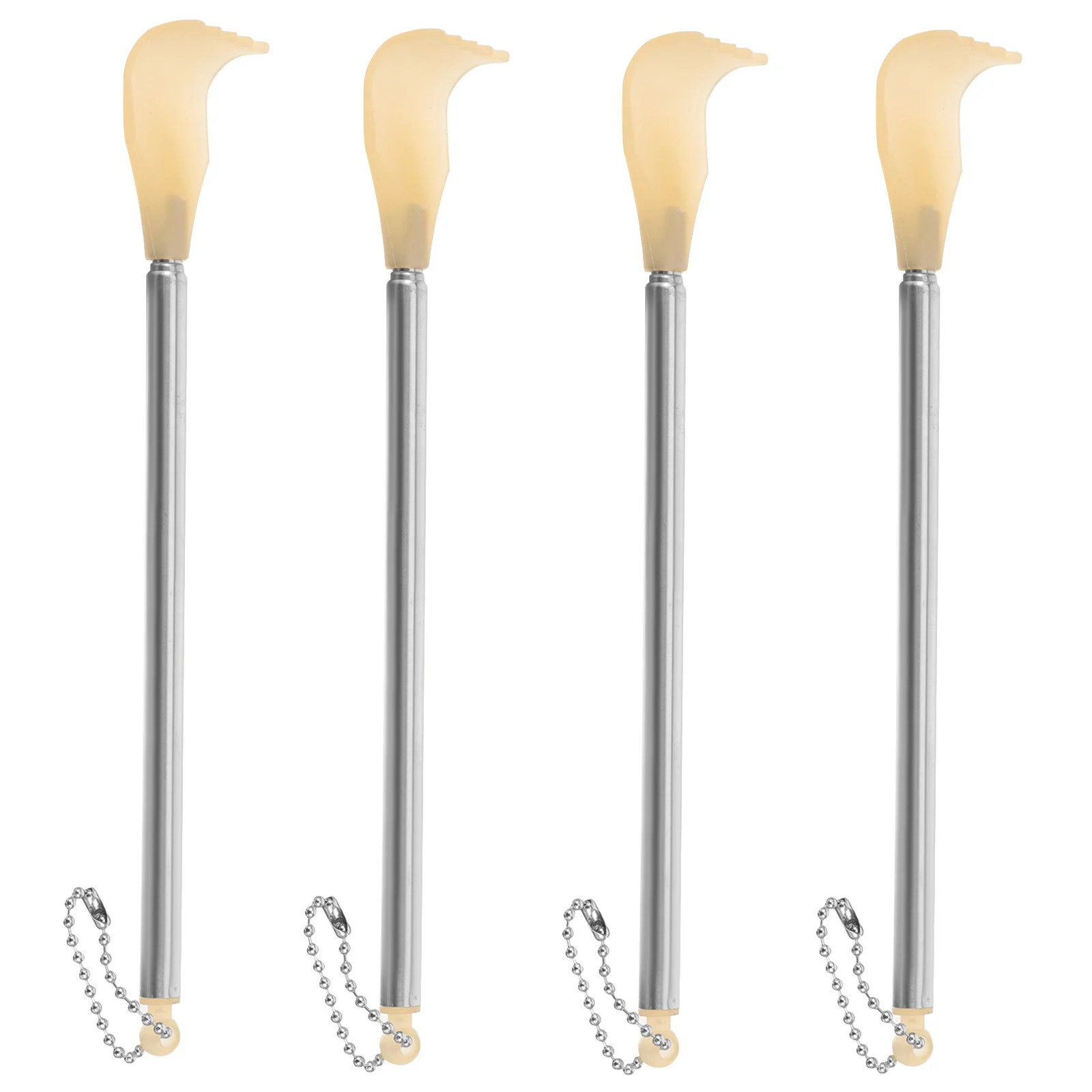 4Pcs Back Scratcher Stainless Steel Retractable Extendable Handy Anti-Rust Claw Massager Portable Gift Back Scratcher
4Pcs Back Scratcher Stainless Steel Retractable Extendable Handy Anti-Rust Claw Massager Portable Gift Back Scratcher