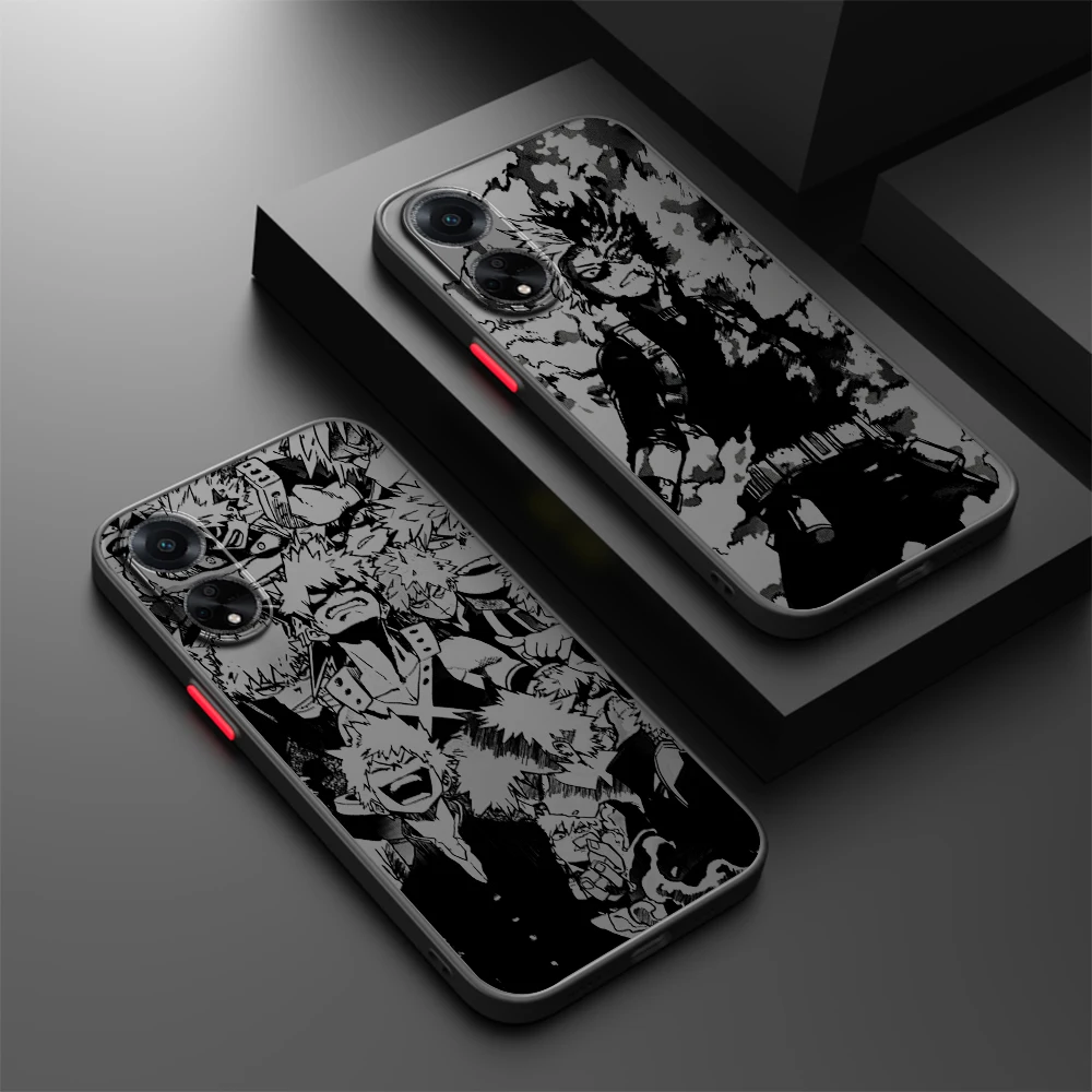 My Heroes Academy Anime Art Frosted Translucent For OPPO X5 X3 A54S A5 A94 A16 A53S A57 A74 A72 A96 A98 A78 5G Cover Phone Case
My Heroes Academy Anime Art Frosted Translucent For OPPO X5 X3 A54S A5 A94 A16 A53S A57 A74 A72 A96 A98 A78 5G Cover Phone Case