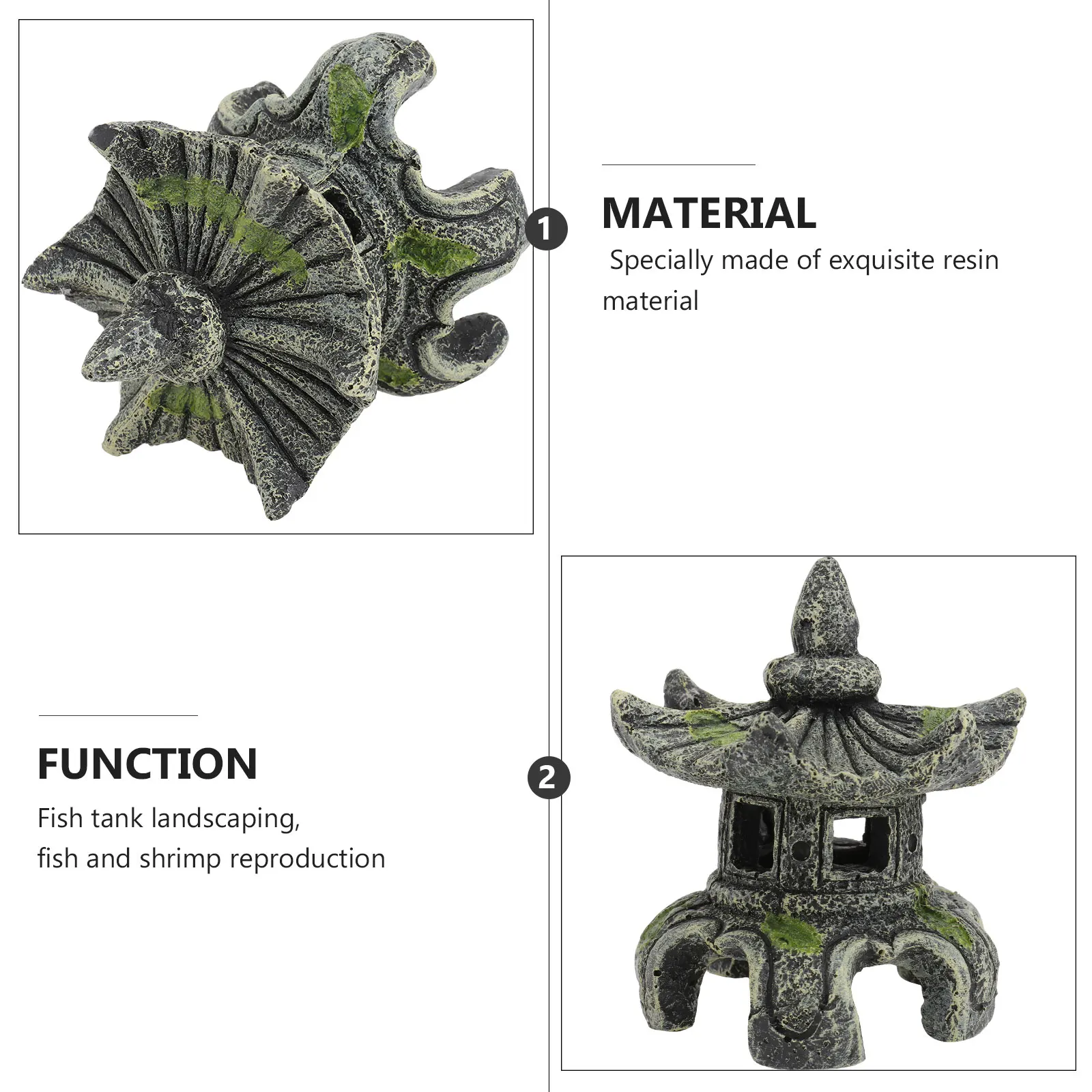 1Pcs Chinese Resin Hexagonal Palace Lantern Fish Tank Pavilion Adornment Durable Eco-Friendly Aquarium Ornament
1Pcs Chinese Resin Hexagonal Palace Lantern Fish Tank Pavilion Adornment Durable Eco-Friendly Aquarium Ornament