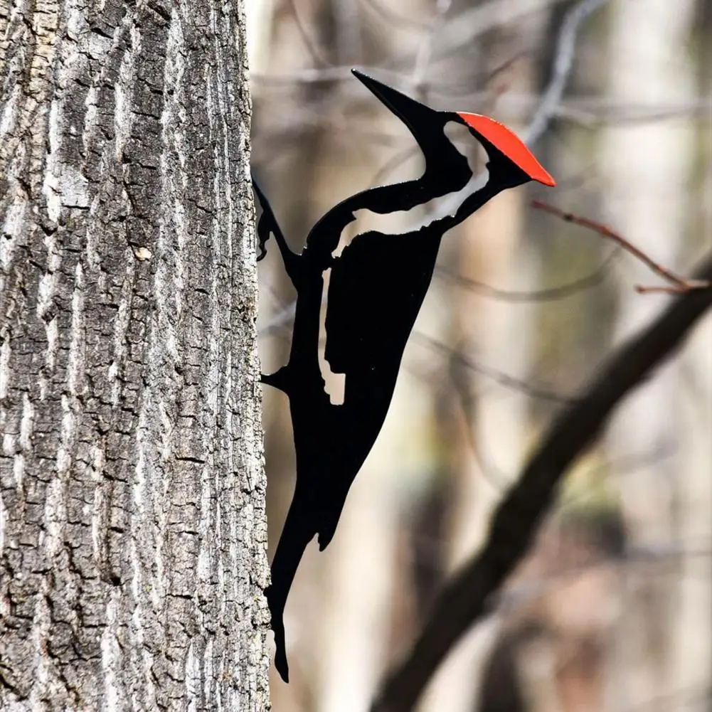 Elegant Garden Stake Design Pileated Bird Rusty Hollow Plug-in Bird Statue Elegant Tree Stake Woodpecker Statue Garden Decor
Elegant Garden Stake Design Pileated Bird Rusty Hollow Plug-in Bird Statue Elegant Tree Stake Woodpecker Statue Garden Decor