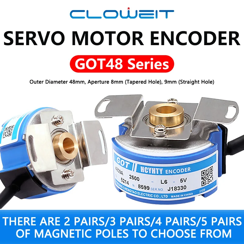 Cloweit GOT481 Servo Encoder Servo Motor Universal Tamagawa OIH48 Rotation High-Precision Error Free
Cloweit GOT481 Servo Encoder Servo Motor Universal Tamagawa OIH48 Rotation High-Precision Error Free