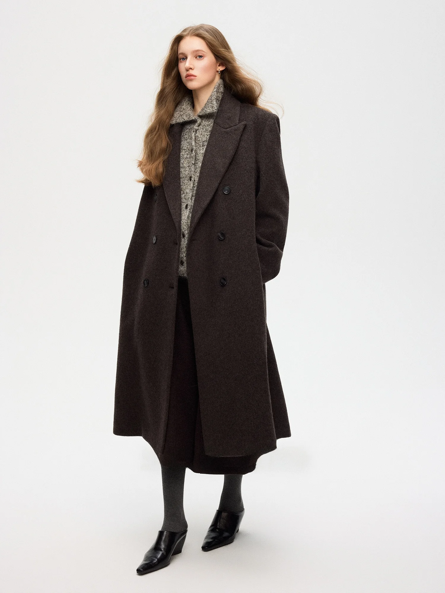 Классическое длинное женское пальто из смесовой шерсти, дизайн Se Tide Riem Hypothesis, с отложным воротником, теплое, удобное для повседневной носки, стильное
Классическое длинное женское пальто из смесовой шерсти, дизайн Se Tide Riem Hypothesis, с отложным воротником, теплое, удобное для повседневной носки, стильное