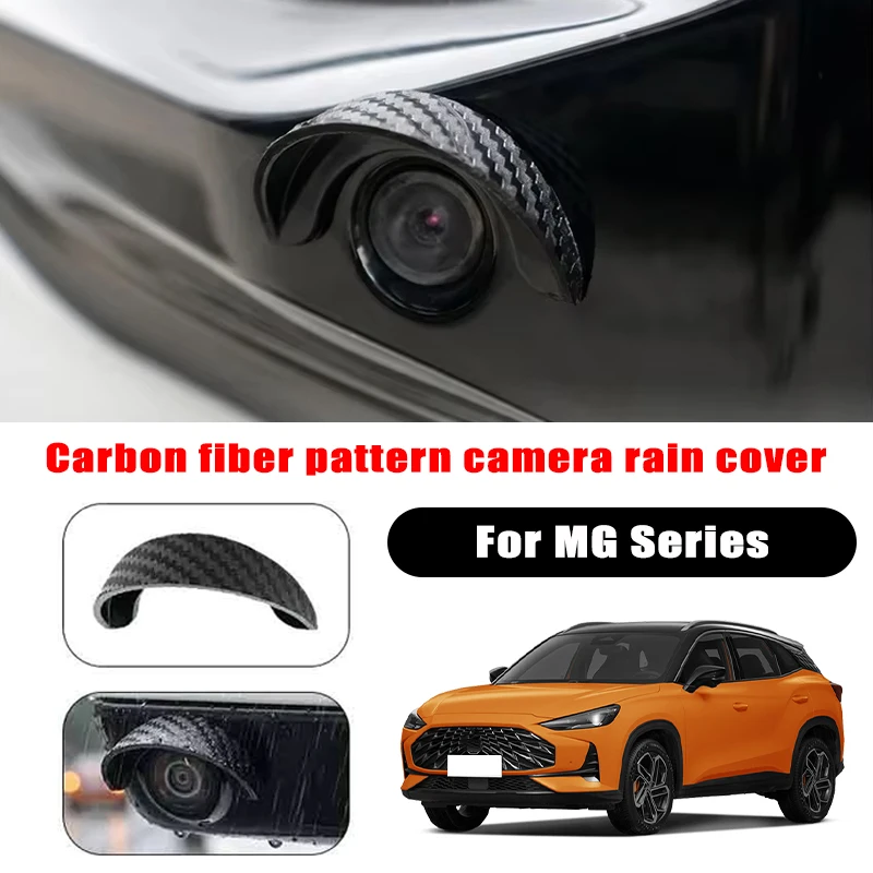 2Pcs carbon fiber patterned rear camera rain and waterproof cover For MG Series car rearview camera protection trim
2Pcs carbon fiber patterned rear camera rain and waterproof cover For MG Series car rearview camera protection trim