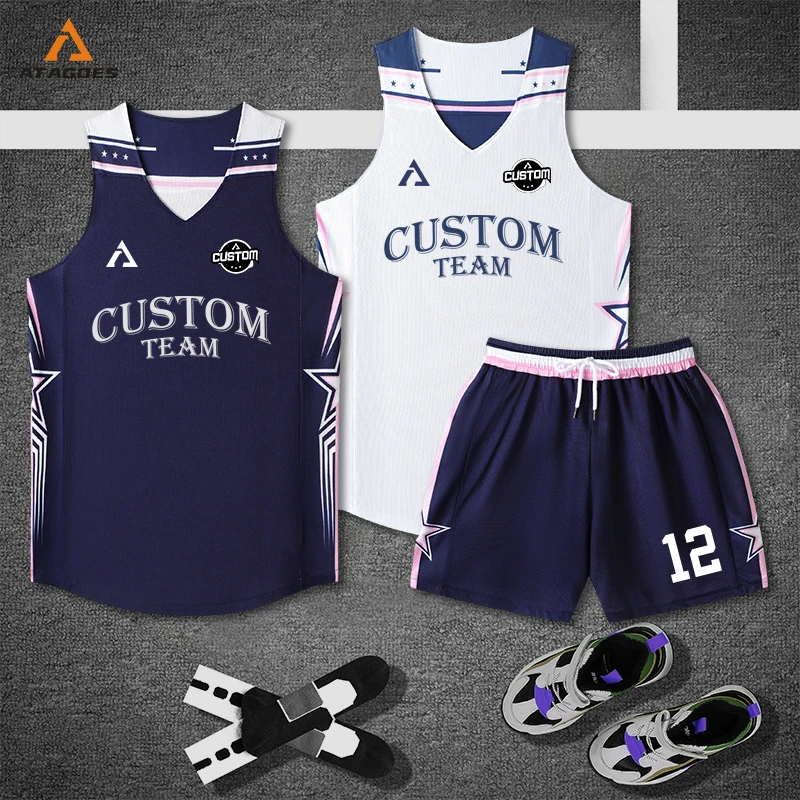 Custom New Season High Quality Print Reversible Mesh Basketball Jersey Breathable Men'S Reversible Basketball Uniform Jls-A031
Custom New Season High Quality Print Reversible Mesh Basketball Jersey Breathable Men'S Reversible Basketball Uniform Jls-A031