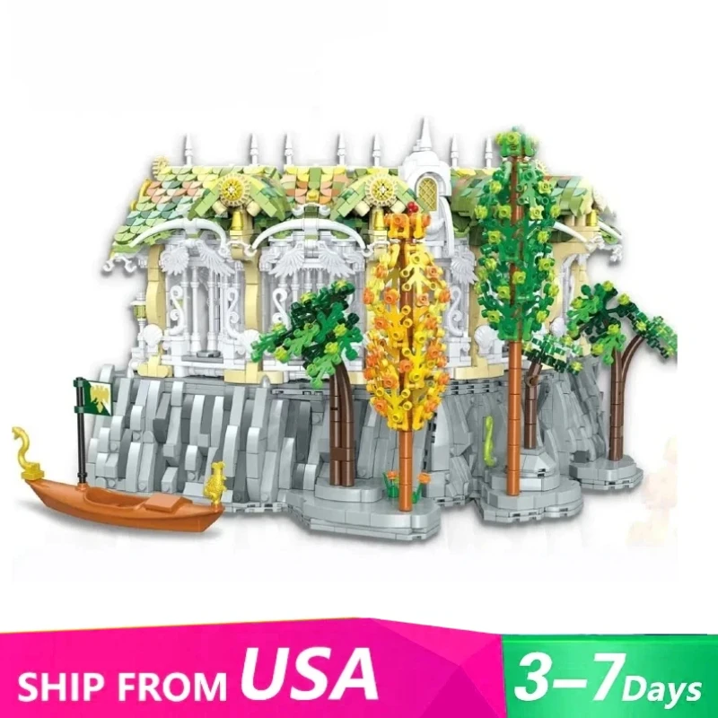 3950PCS MOC Lord Rings Valley Twilight:Gallery of View Buildings Blocks Model Modular Assembly Bricks Toys Adults Christmas Gift
3950PCS MOC Lord Rings Valley Twilight:Gallery of View Buildings Blocks Model Modular Assembly Bricks Toys Adults Christmas Gift