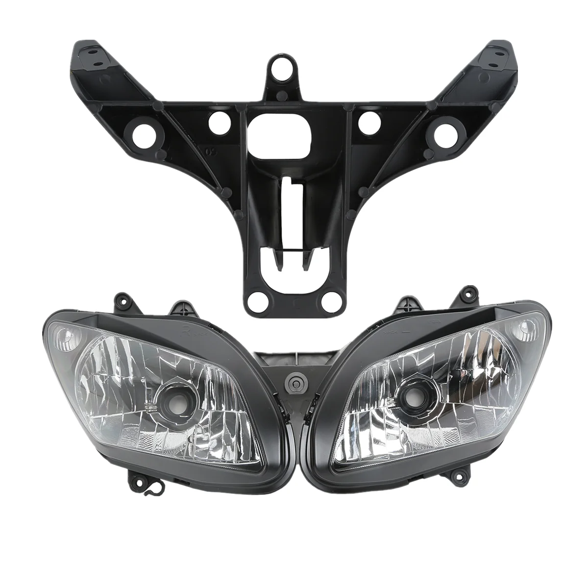 Передняя фара в сборе для мотоцикла и верхний кронштейн для Yamaha YZF R1 2002 2003
Передняя фара в сборе для мотоцикла и верхний кронштейн для Yamaha YZF R1 2002 2003