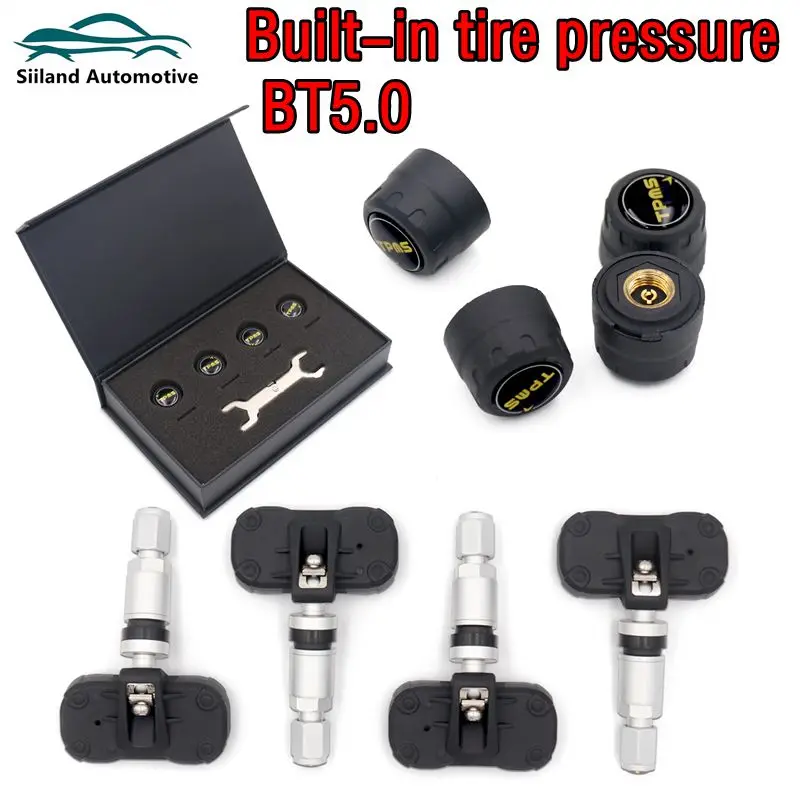 NEW Bluetooth 5.0 Car TPMS Tire Pressure Monitoring System Alarm Monitor Tool Auto Tire Pressure Internal Sensor iOS/Android
NEW Bluetooth 5.0 Car TPMS Tire Pressure Monitoring System Alarm Monitor Tool Auto Tire Pressure Internal Sensor iOS/Android