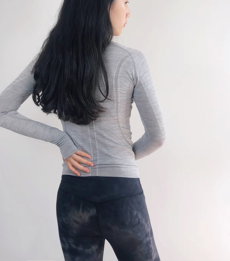 Spice Girl LU Summer Long Sleeve Elastic Running T-Shirt Skinny Slim Yoga Suit Pilates Training Fitness Top Long Sleeve
Spice Girl LU Summer Long Sleeve Elastic Running T-Shirt Skinny Slim Yoga Suit Pilates Training Fitness Top Long Sleeve