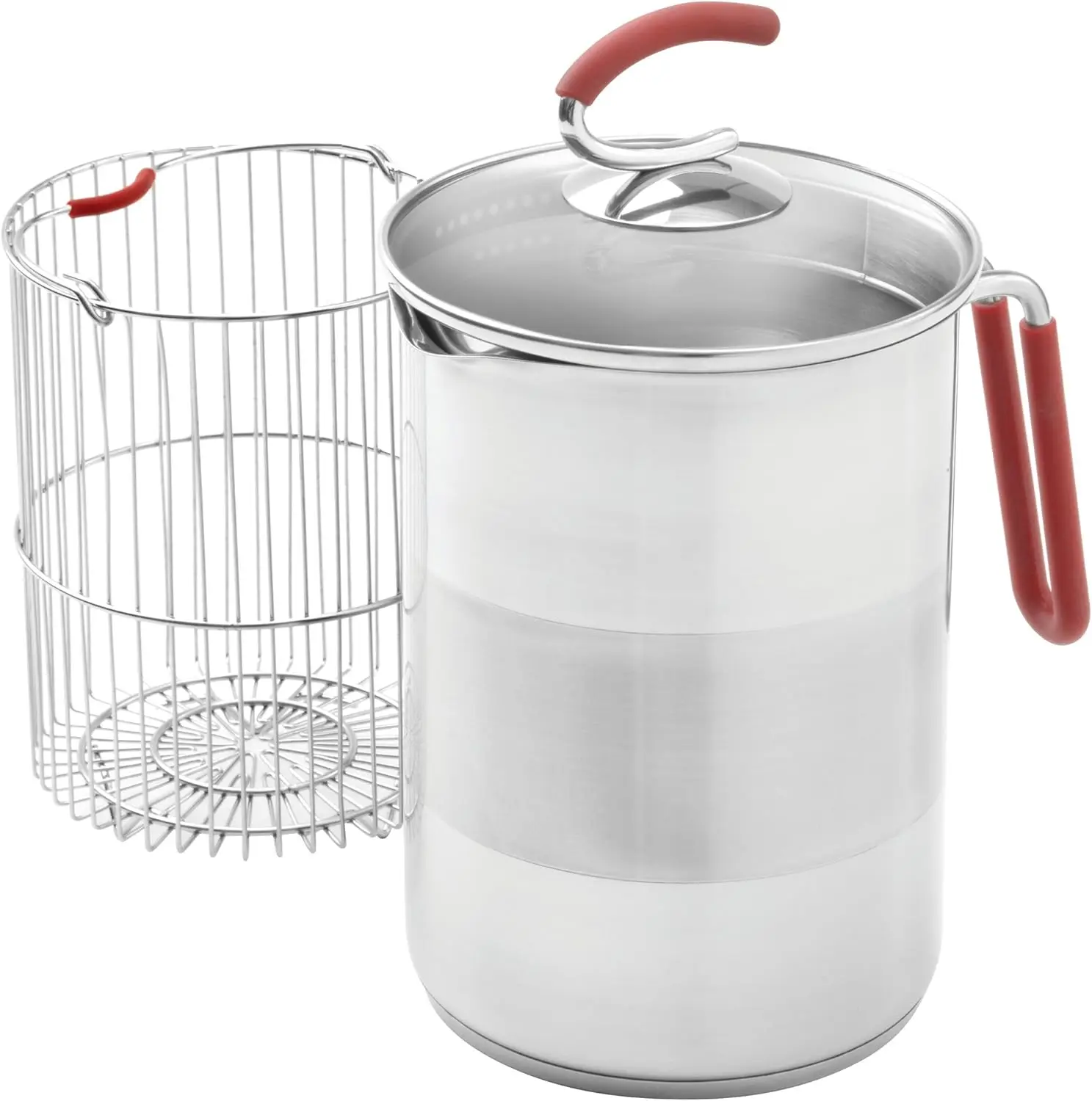 12-Cup Multi-Function Pot with Glass Lid and Steam Basket for Efficient Cooking
12-Cup Multi-Function Pot with Glass Lid and Steam Basket for Efficient Cooking