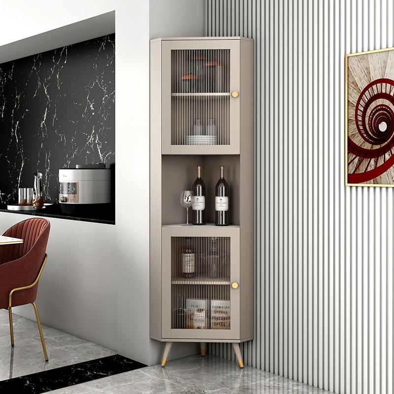 Light luxury rock corner cabinet bedroom corner cabinet triangle cabinet shelf modern living room locker wine wall
Light luxury rock corner cabinet bedroom corner cabinet triangle cabinet shelf modern living room locker wine wall