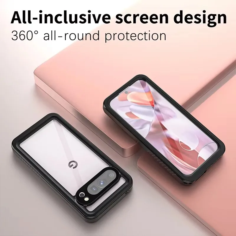Phone case 360° All inclusive Waterproof For Google 9 Pro XL 8A 7A Drop Resistant Dustproof PC+TPU Cover Shockproof
Phone case 360° All inclusive Waterproof For Google 9 Pro XL 8A 7A Drop Resistant Dustproof PC+TPU Cover Shockproof