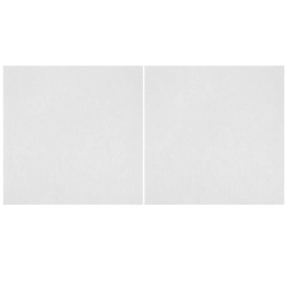 2 Pcs Soundproof Wall Panels White Acoustic Board Noise Reduction Material for Home Office Theater Sound Absorbing Walls
2 Pcs Soundproof Wall Panels White Acoustic Board Noise Reduction Material for Home Office Theater Sound Absorbing Walls
