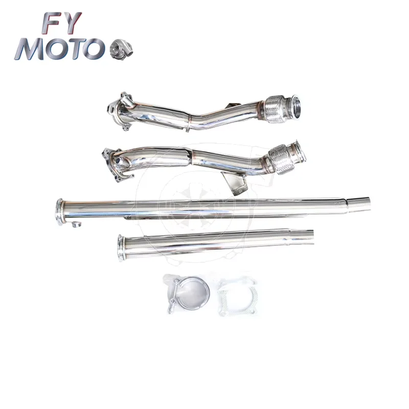 K04/RS6 for Aud S4 B5 A6/Allroad C5 2.7L Bi Turbo 3"-2.5" Downpipes
K04/RS6 for Aud S4 B5 A6/Allroad C5 2.7L Bi Turbo 3"-2.5" Downpipes