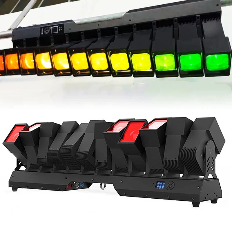 Moving Head Light Bar 12*60W Led Dj Club Stage Equipment
Moving Head Light Bar 12*60W Led Dj Club Stage Equipment