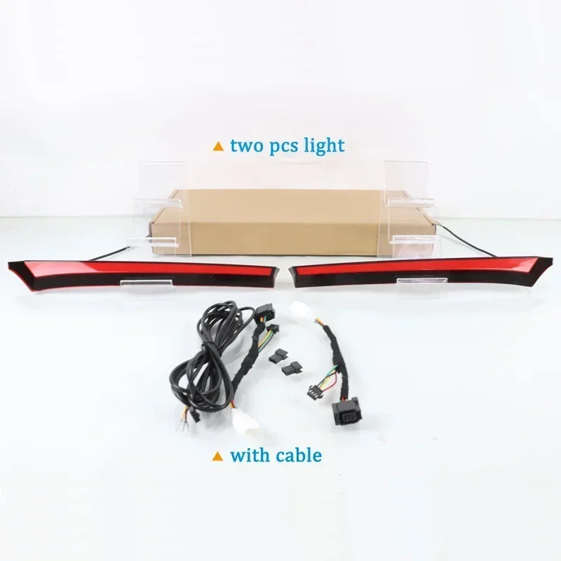 Auto LED Rear Fog Lamp For Mazda CX-5 CX5 2022 2023 Car Bumper Brake Light Reflector 3-in-1 Functions Signal Indicators
Auto LED Rear Fog Lamp For Mazda CX-5 CX5 2022 2023 Car Bumper Brake Light Reflector 3-in-1 Functions Signal Indicators