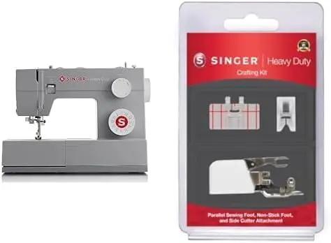 4423 Heavy Duty Sewing Machine With Included Accessory Kit, 97 Stitch Applications, Simple, Easy To Use & Great For Beginners +
4423 Heavy Duty Sewing Machine With Included Accessory Kit, 97 Stitch Applications, Simple, Easy To Use & Great For Beginners +