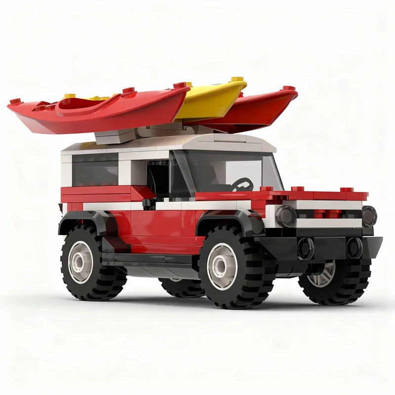 223PCS MOC City Champions Super Car 6W Classic Pickup Bronco Heritage V2 Red Model Technology DIY Creative Assembly Bricks Gift
223PCS MOC City Champions Super Car 6W Classic Pickup Bronco Heritage V2 Red Model Technology DIY Creative Assembly Bricks Gift