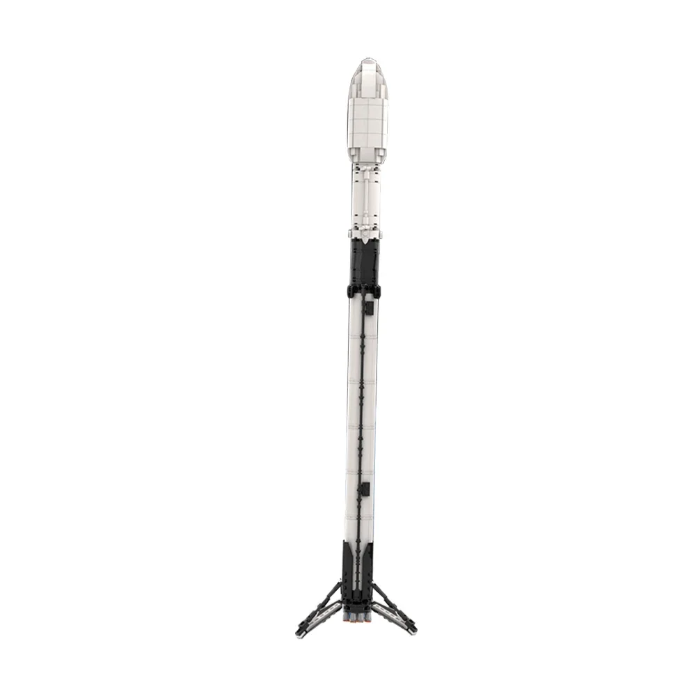 Gobricks MOC Ultimate Space X Falcon 9 1:110 Scale Rocket Building Blocks Set Artificial Satellite Universe Vehicle Bricks Toys
Gobricks MOC Ultimate Space X Falcon 9 1:110 Scale Rocket Building Blocks Set Artificial Satellite Universe Vehicle Bricks Toys