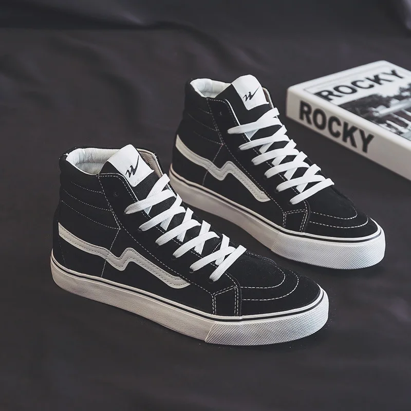 Men's and Women's High-top Canvas Shoes Couple's Sports Hiking Running Sneakers Trendy Casual Shoes for Girls and Students
Men's and Women's High-top Canvas Shoes Couple's Sports Hiking Running Sneakers Trendy Casual Shoes for Girls and Students