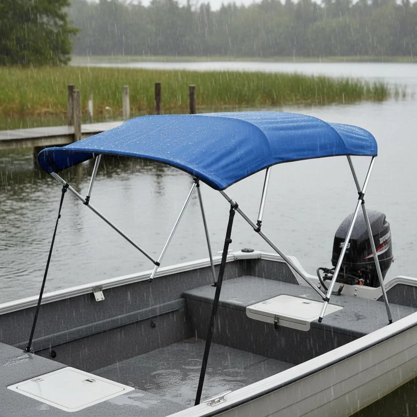 Bimini Top Protection Boat Sunshade Cover Boat Sun Shade Sturdy Duty Material Boating Accessory Adjustable Poles for Fishing
Bimini Top Protection Boat Sunshade Cover Boat Sun Shade Sturdy Duty Material Boating Accessory Adjustable Poles for Fishing