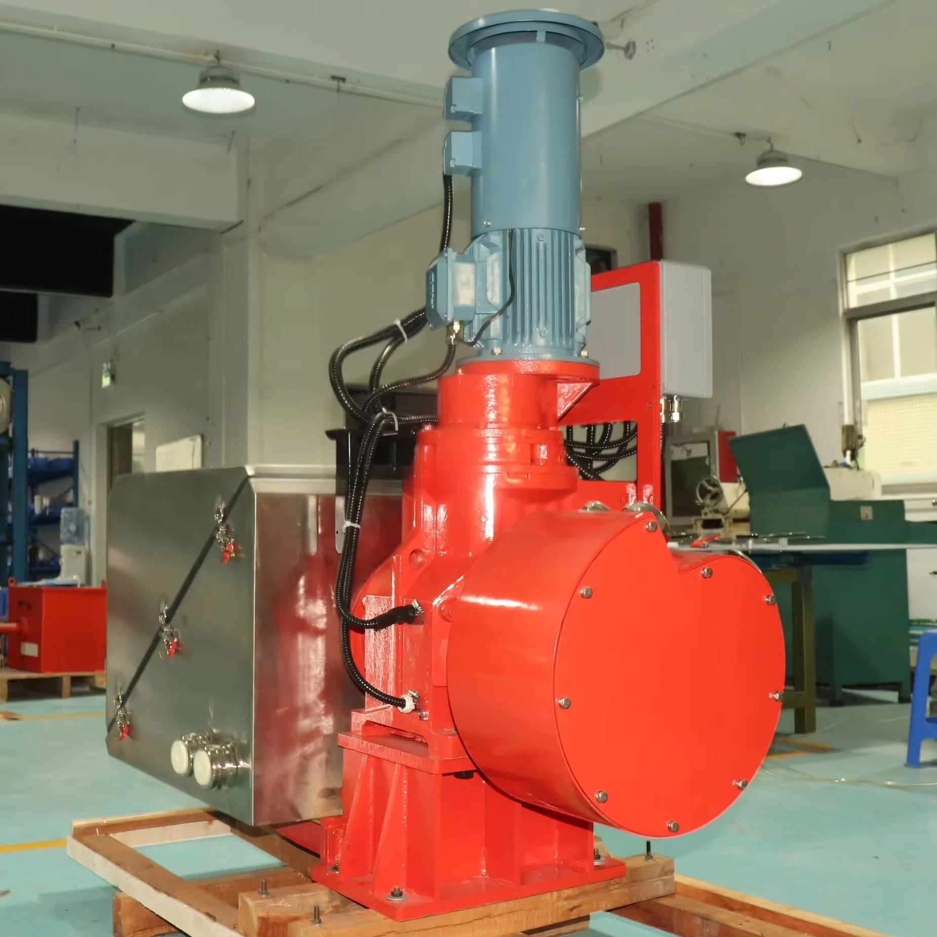 Large Strength Motor Driven Cable Reel Slip Ring Gantry Crane Electric Rewind Hysteresis Cable Reel Drum For Power Railway Cart
Large Strength Motor Driven Cable Reel Slip Ring Gantry Crane Electric Rewind Hysteresis Cable Reel Drum For Power Railway Cart