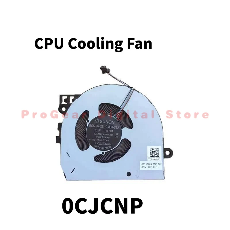 Brand New Original CPU Cooling Fan for Dell Latitude 13 5320 P138G Laptop (0CJCNP, 0VNX78)
Brand New Original CPU Cooling Fan for Dell Latitude 13 5320 P138G Laptop (0CJCNP, 0VNX78)