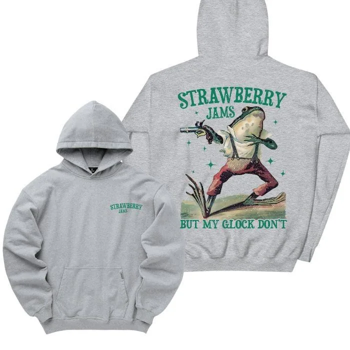 Retro Strawberry Jam Vintage Tee Women's Hoodie Comfortable Unisex Spring Fashion Animal Pattern T-Shirt Cross-Border
Retro Strawberry Jam Vintage Tee Women's Hoodie Comfortable Unisex Spring Fashion Animal Pattern T-Shirt Cross-Border